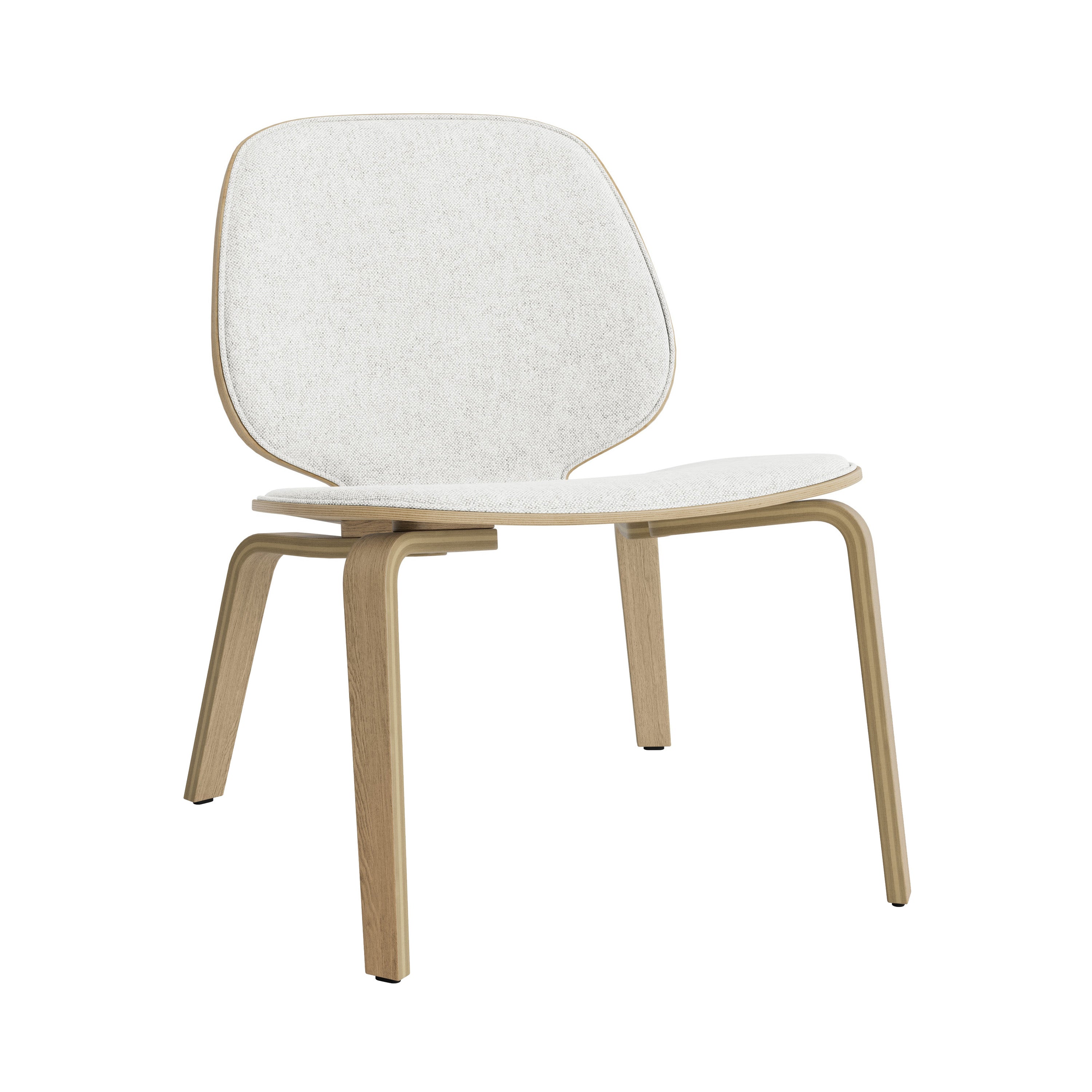 My Chair Lounge: Front Upholstered + Oak