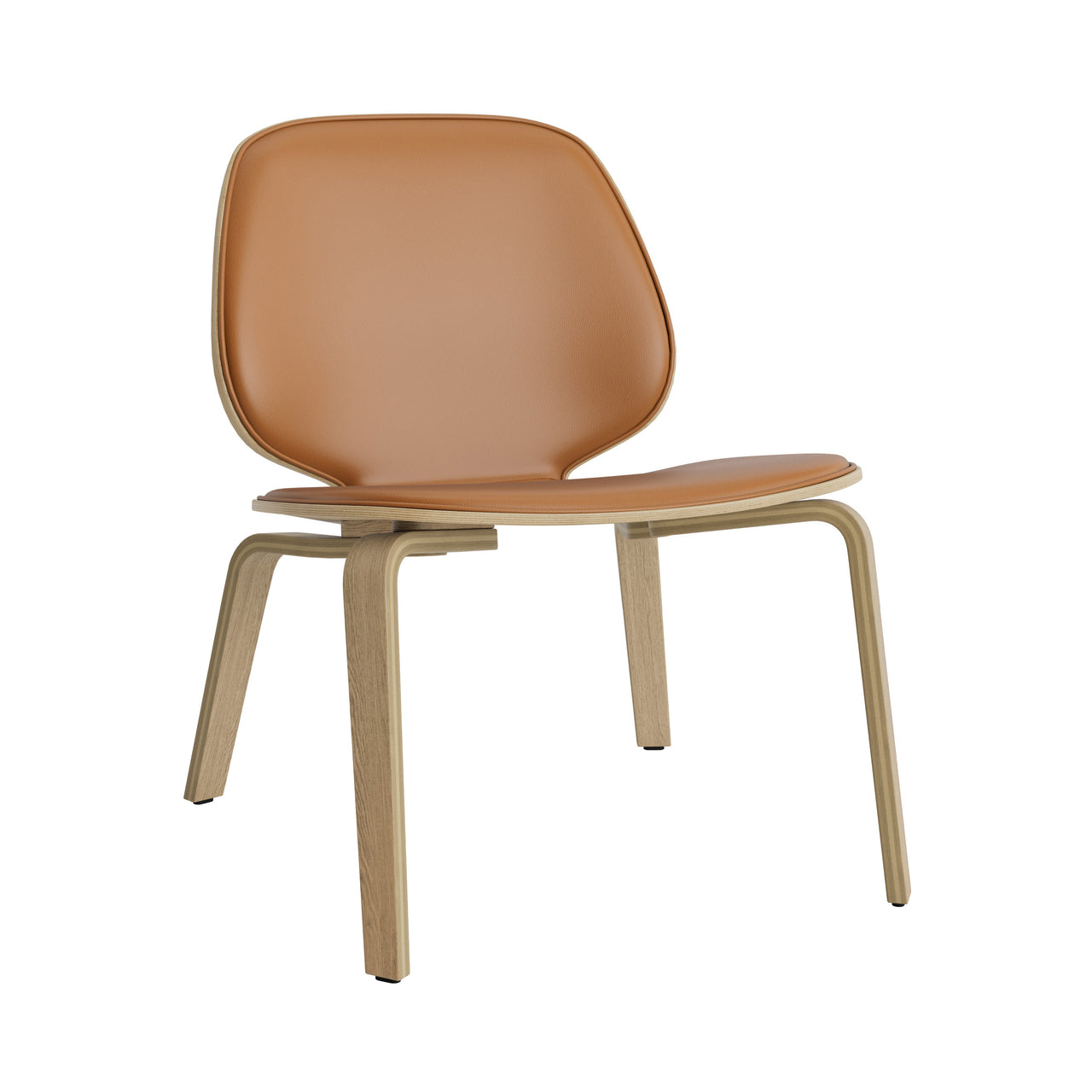 My Chair Lounge: Front Upholstered + Oak