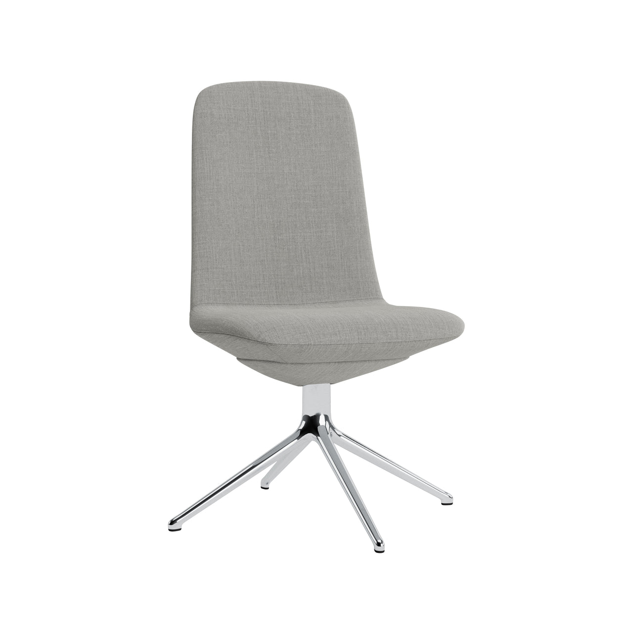 Off Chair 4 Legs: Low + Without Arm + 
Aluminum