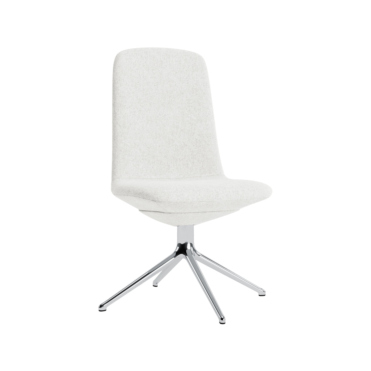 Off Chair 4 Legs: Low + Without Arm + 
Aluminum