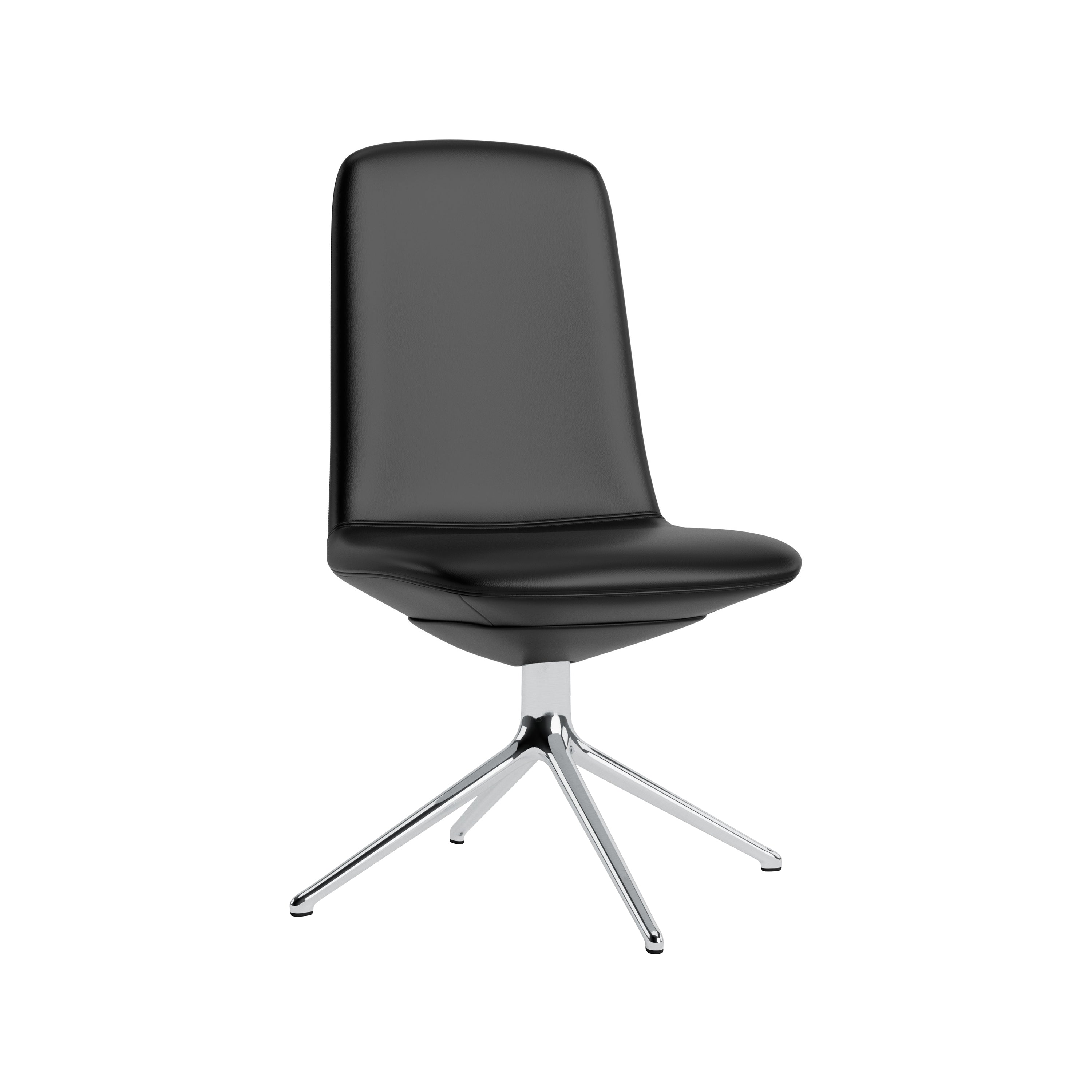 Off Chair 4 Legs: Low + Without Arm + Aluminum