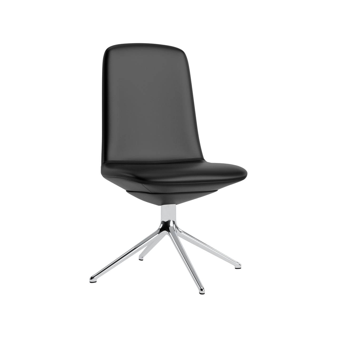 Off Chair 4 Legs: Low + Without Arm + Aluminum