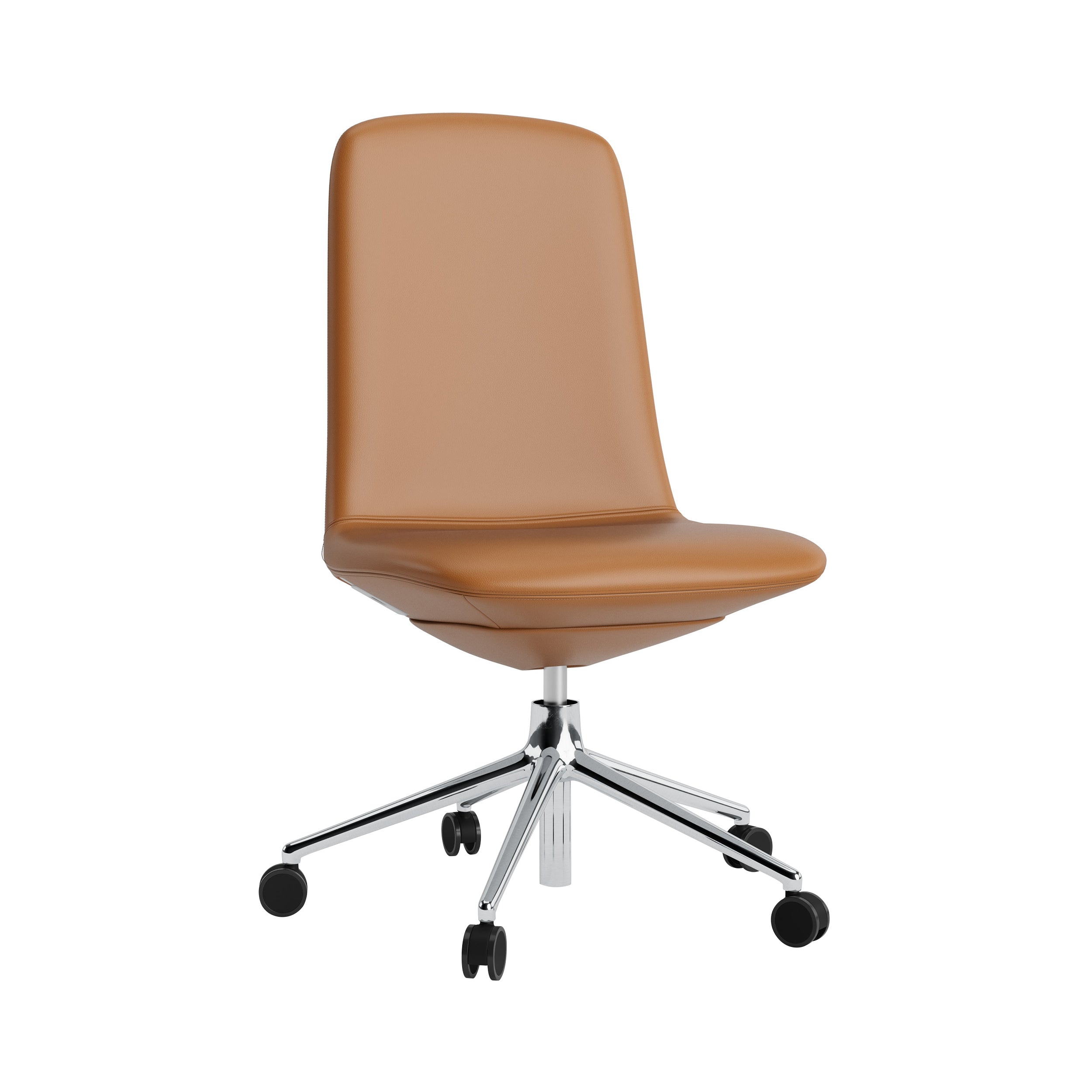 Off Chair 5W Gaslift: Low + Without Arm + Aluminum