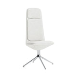 Off Chair 4 Legs with Cushion: High + Without Arm + Aluminum