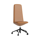 Off Chair 5W Gaslift: High + Without Arm + Black Aluminum