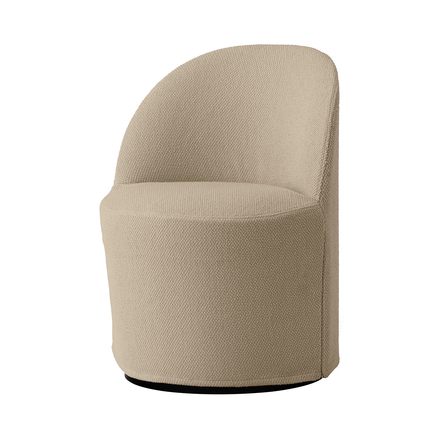 Tearoom Club Chair with Loose Cover: Swivel with Return + Logan 02
