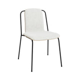 Studio Chair: Front Upholstered + Oak