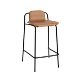 Studio Bar + Counter Stool: Full Upholstered + Counter
