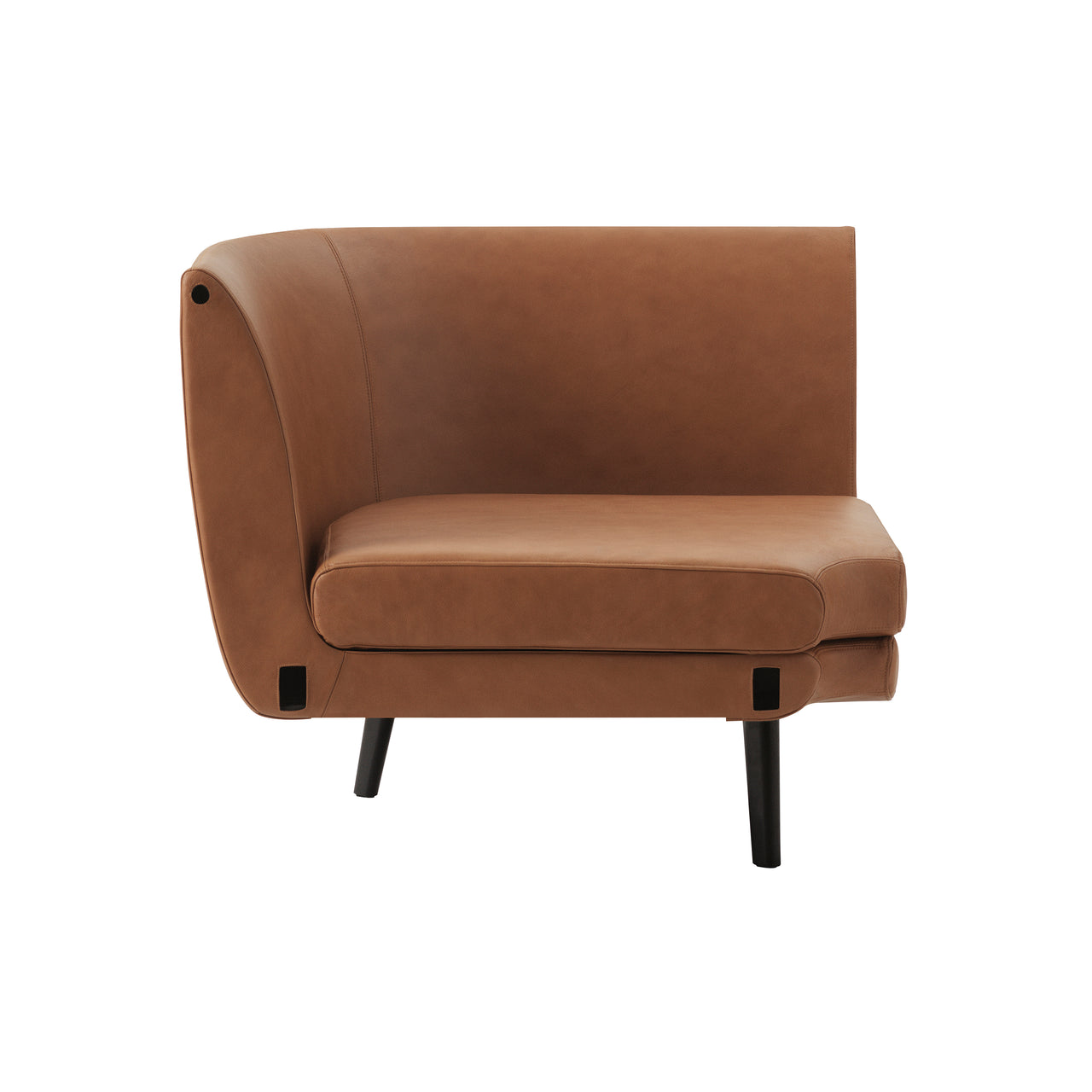 Sum Sofa Modules: Corner + Black Aluminum