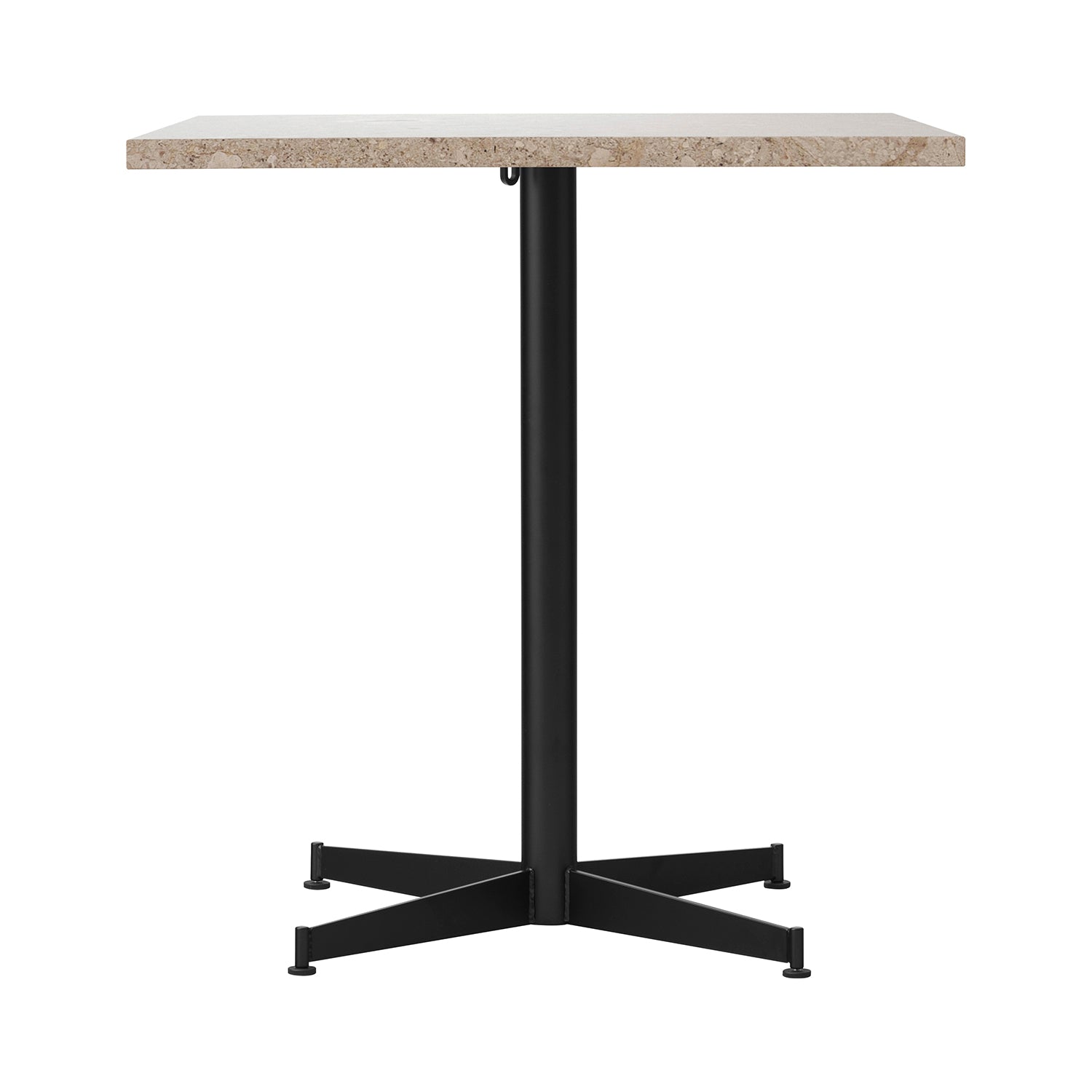 Nook Dining Table: Kunis Breccia + Black