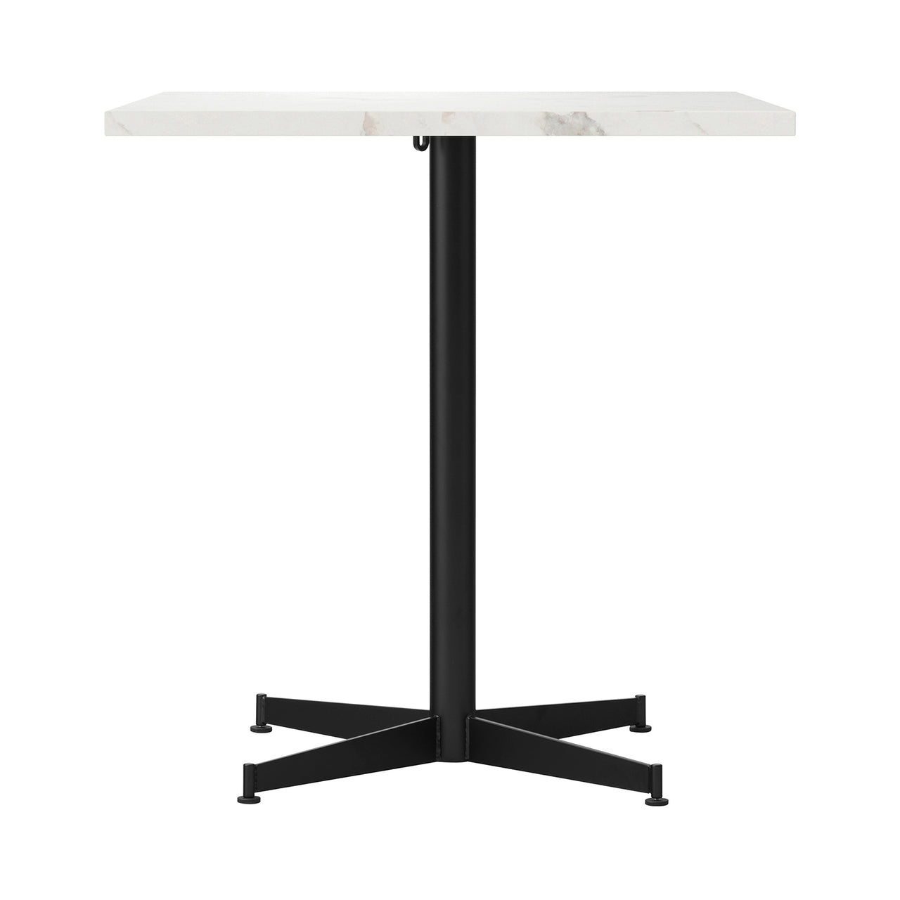 Nook Dining Table: Estremoz Marble + Black