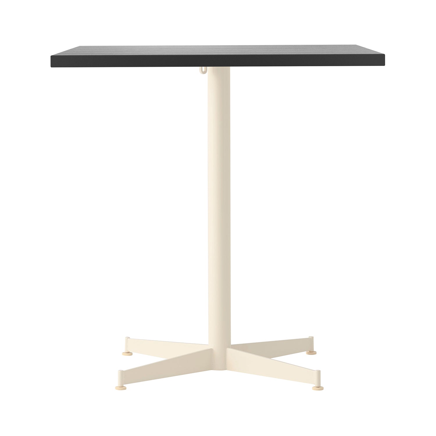 Nook Dining Table: Black Oak Veneer + Ivory