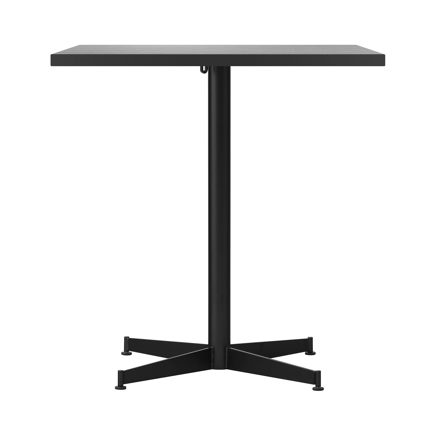 Nook Dining Table: Black Oak Veneer + Black