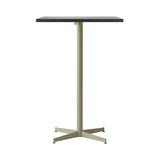 Nook Bar + Counter Table: Bar + Black Oak Veneer + Olive