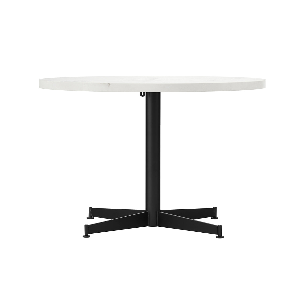 Nook Lounge Table: Estremoz Marble + Black