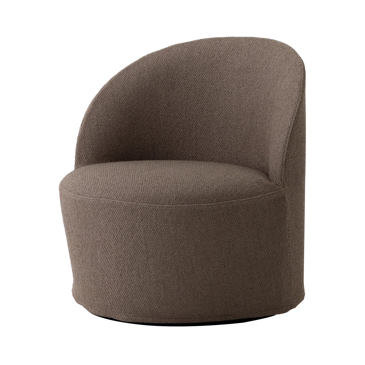 Tearoom Lounge Chair with Loose Cover: Swivel with Return + Logan 03