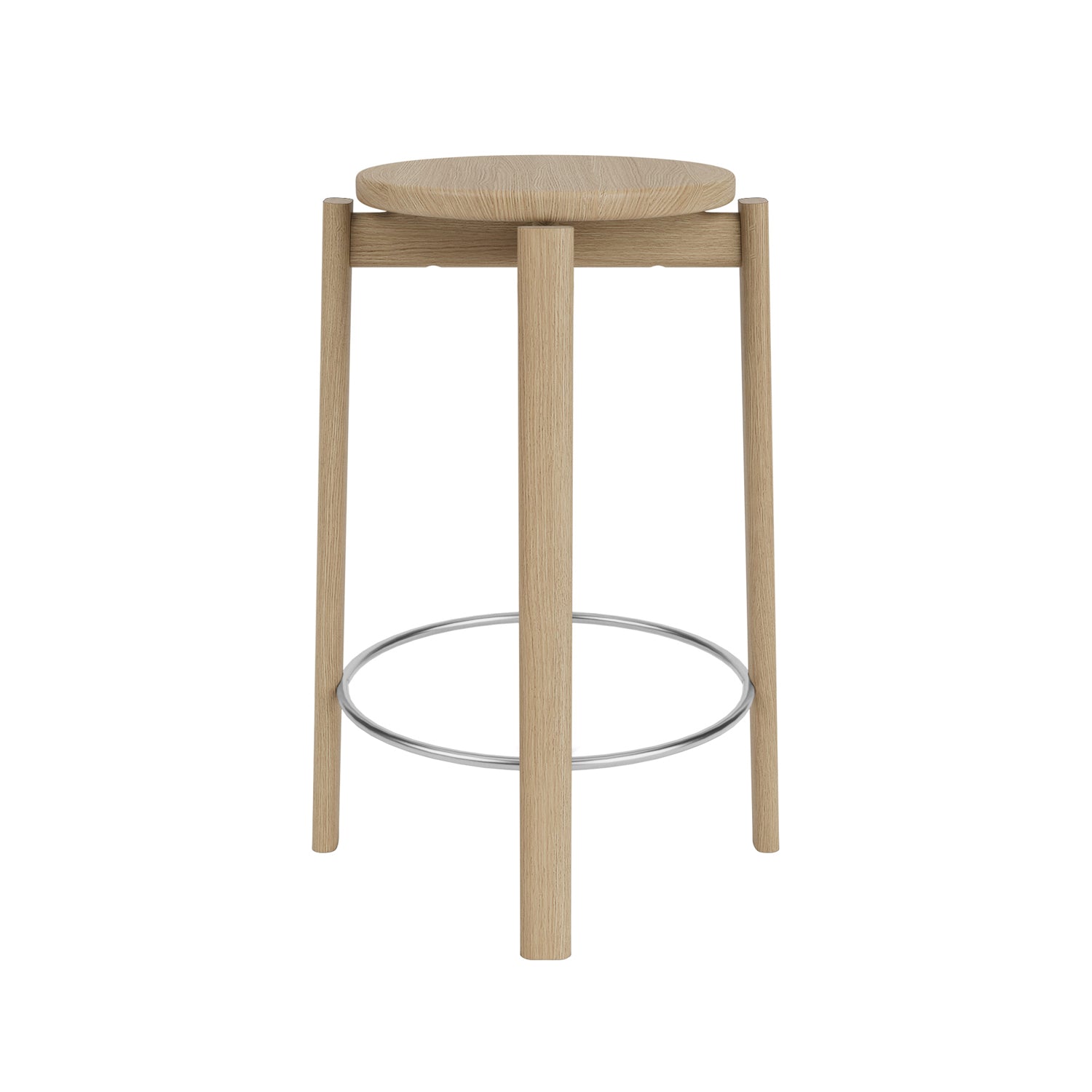 Passage Bar + Counter Stool: Quick Ship + Counter + Natural Oak
