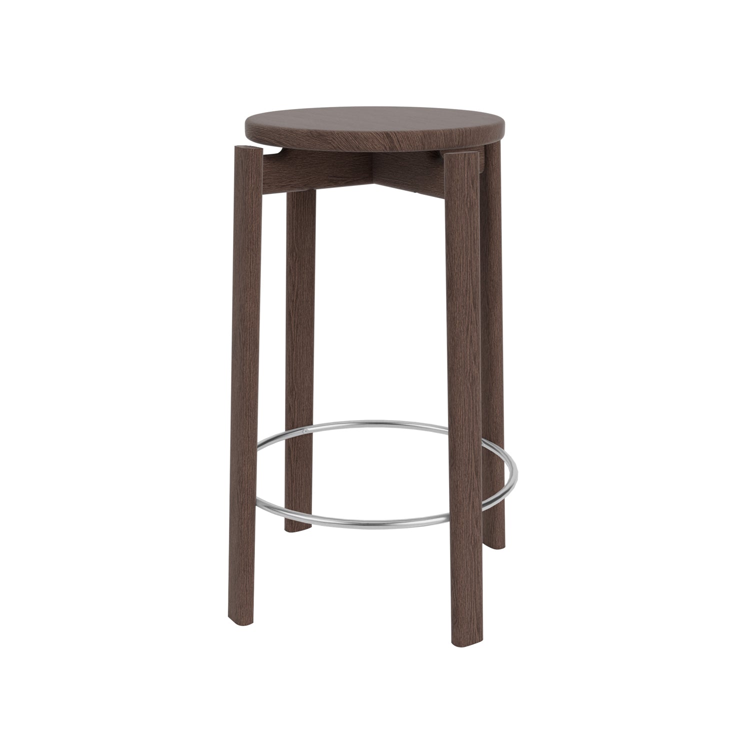 Passage Bar + Counter Stool: Quick Ship + Counter + Dark Stained Oak