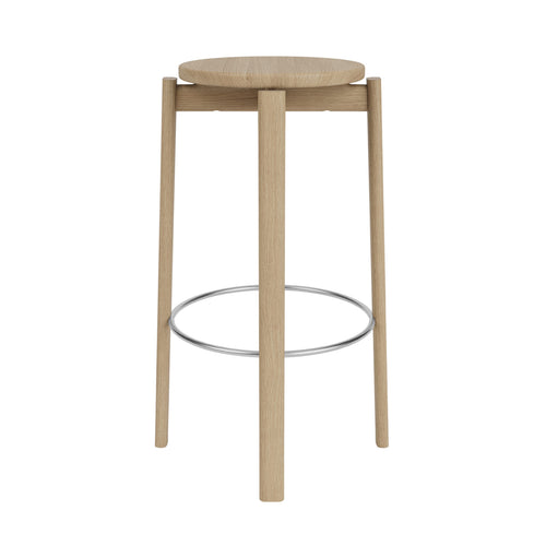 Passage Bar + Counter Stool: Quick Ship + Bar + Natural Oak