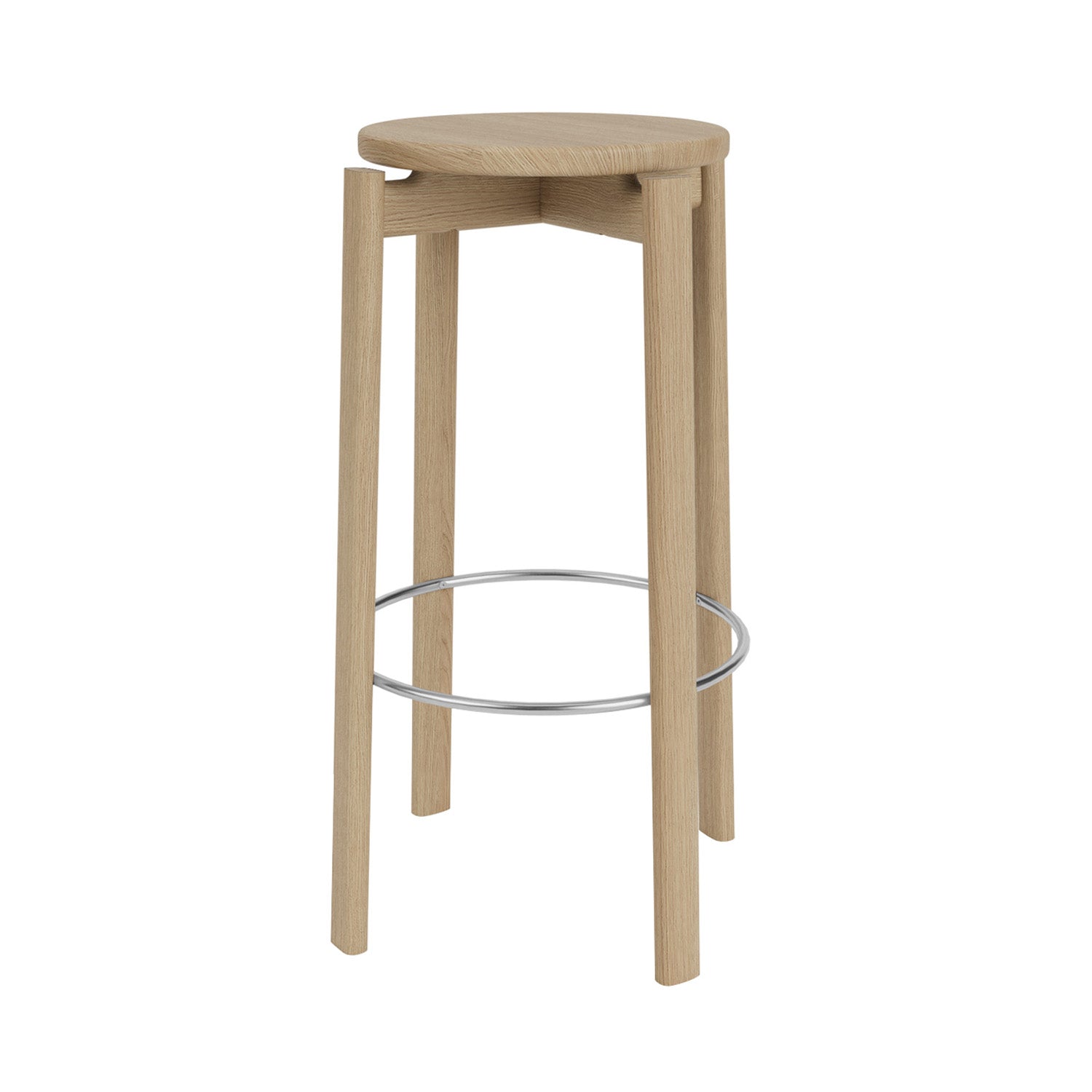 Passage Bar + Counter Stool: Quick Ship + Bar + Natural Oak
