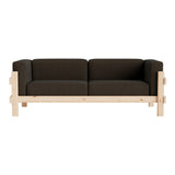 Kube 3 Seater Sofa: Pine