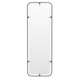 Nimbus Rectangular Mirror: Bronzed Brass