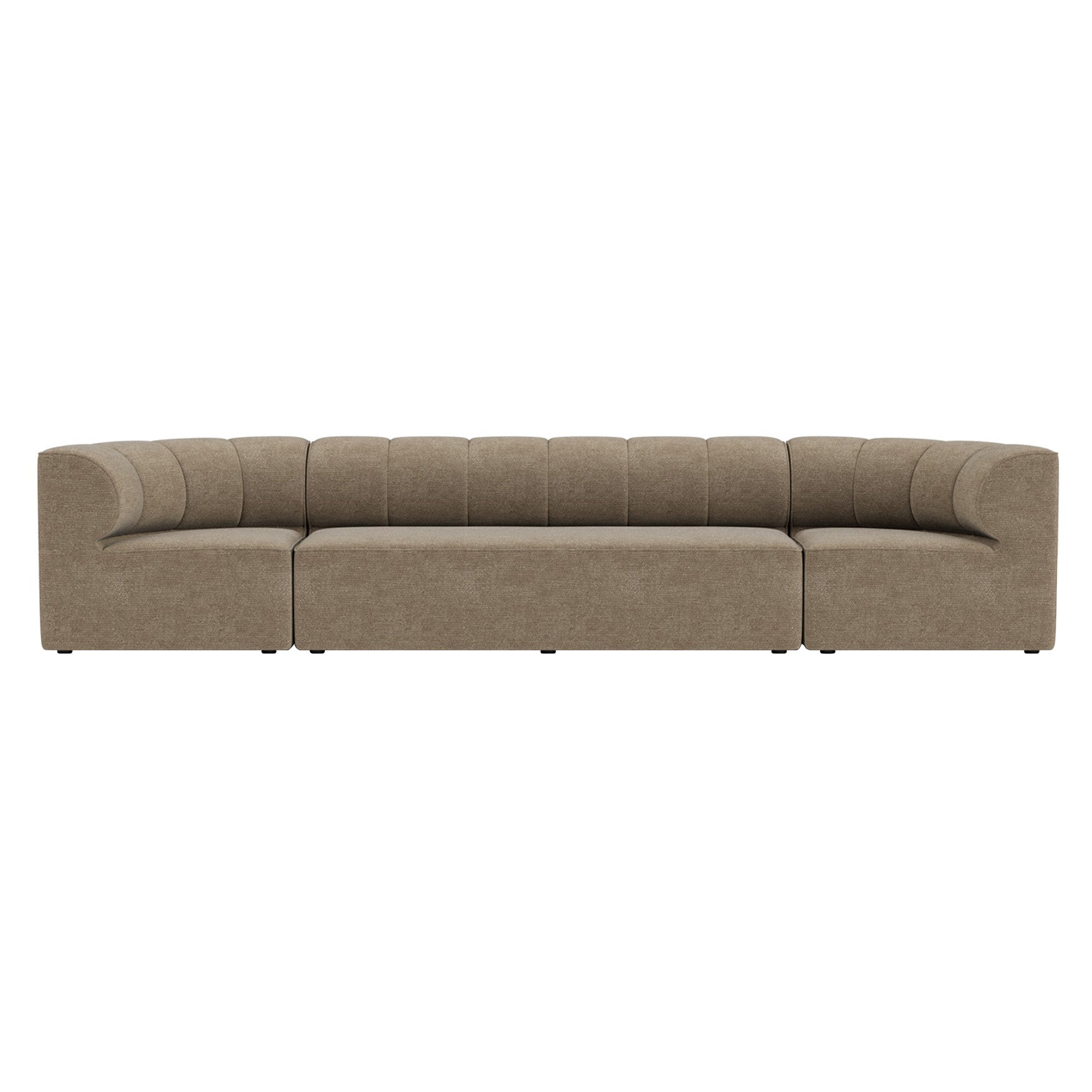 Eave Seamline 4 Seater Sofa: 1 + Boucle 02