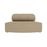 Eave Seamline Open Section Sofa: Convex + Textile Category 0