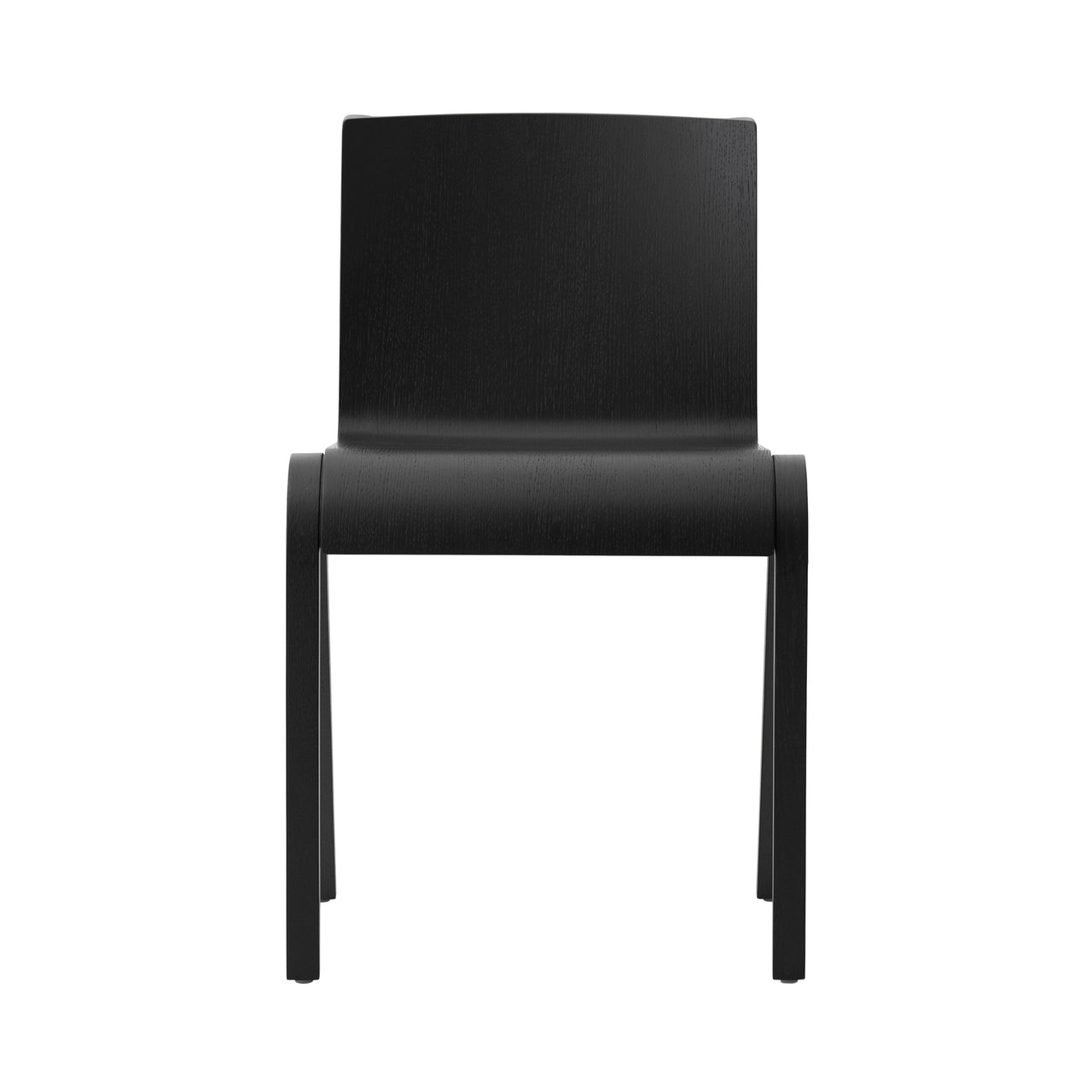 Ready Dining Chair: Stacking + Black Painted Oak