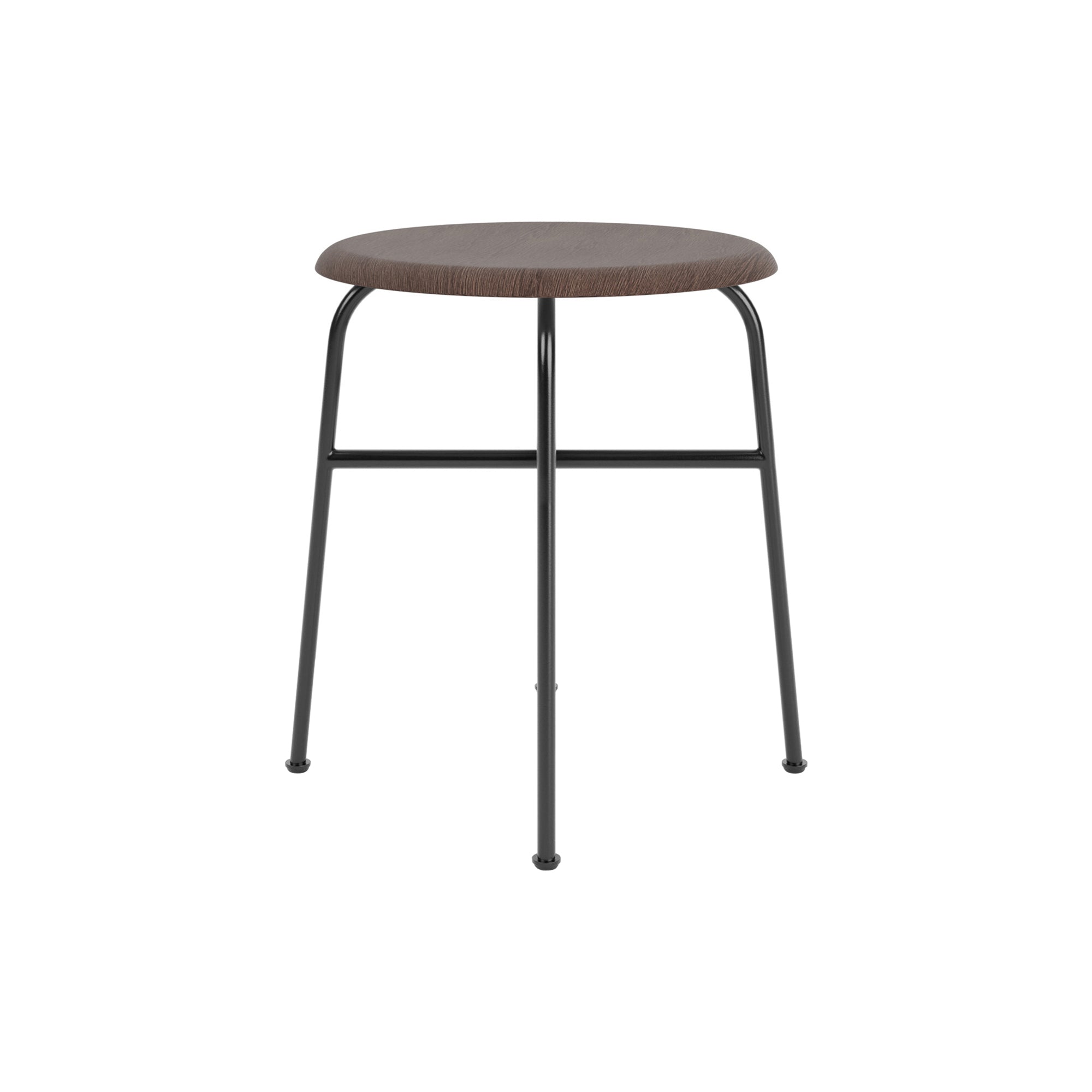 Afteroom Stool: Dark Stained Oak