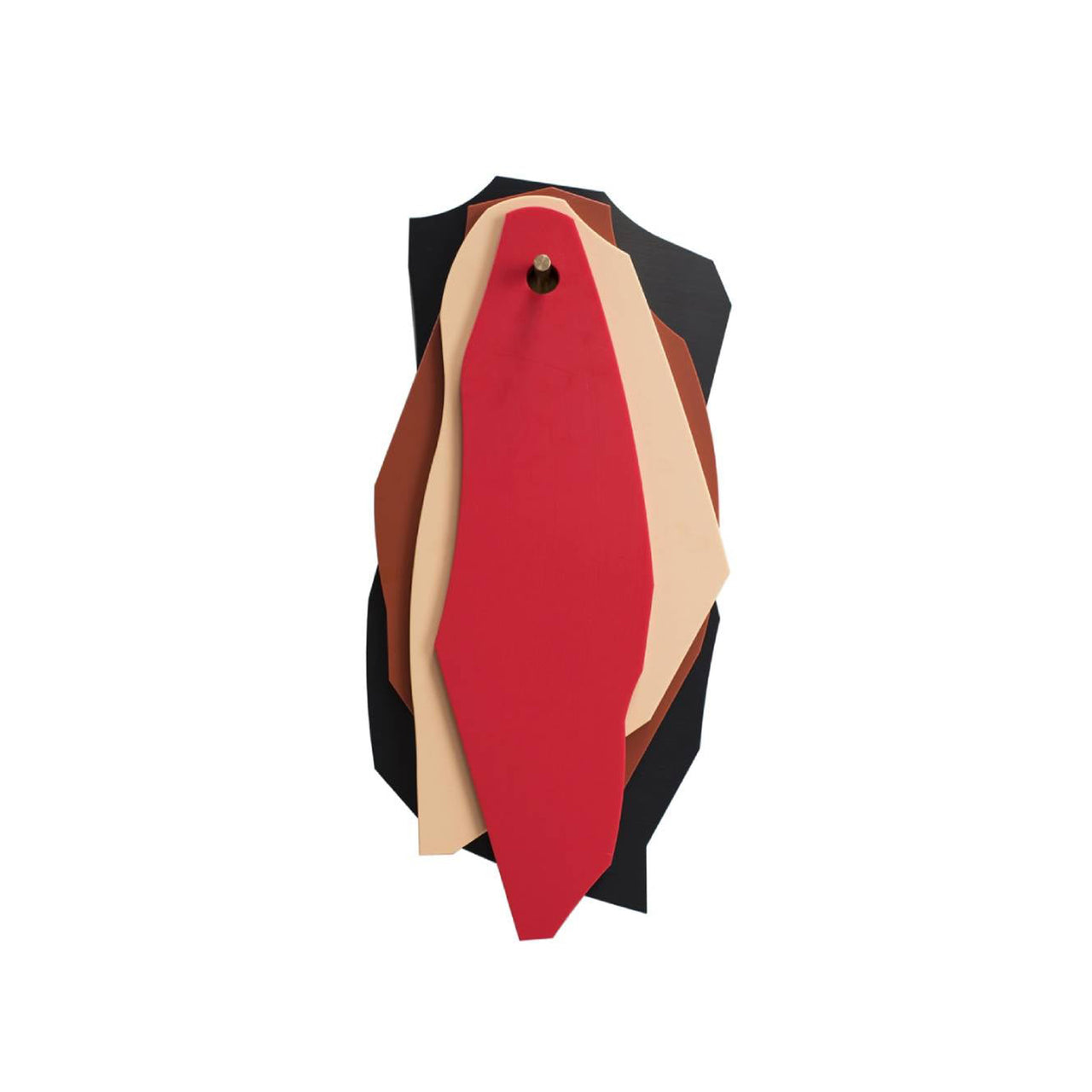 Cutting Board: Set A - Red + Pink + Burgundy + Black