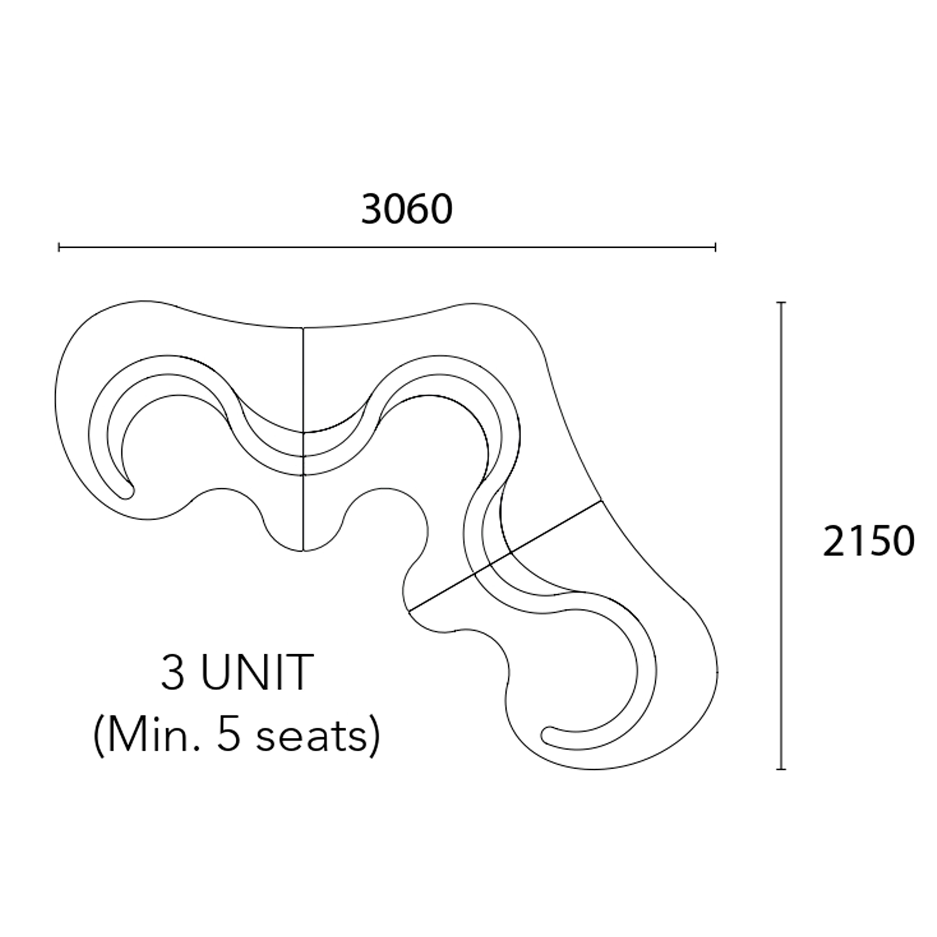 Cloverleaf Sofa