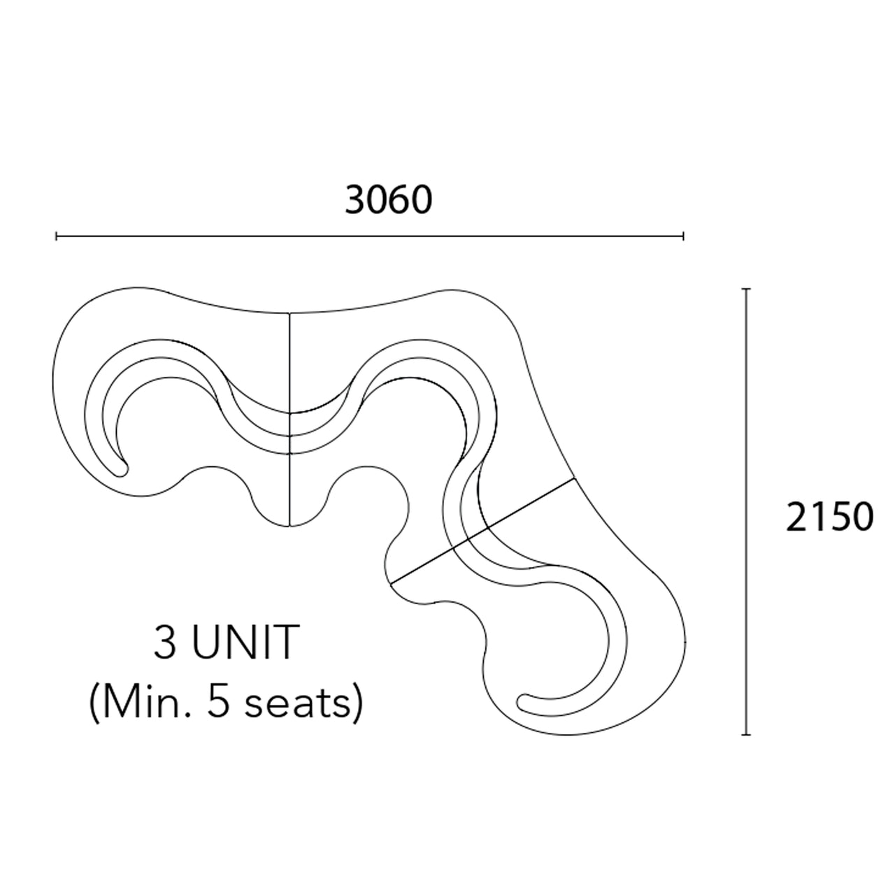 Cloverleaf Sofa