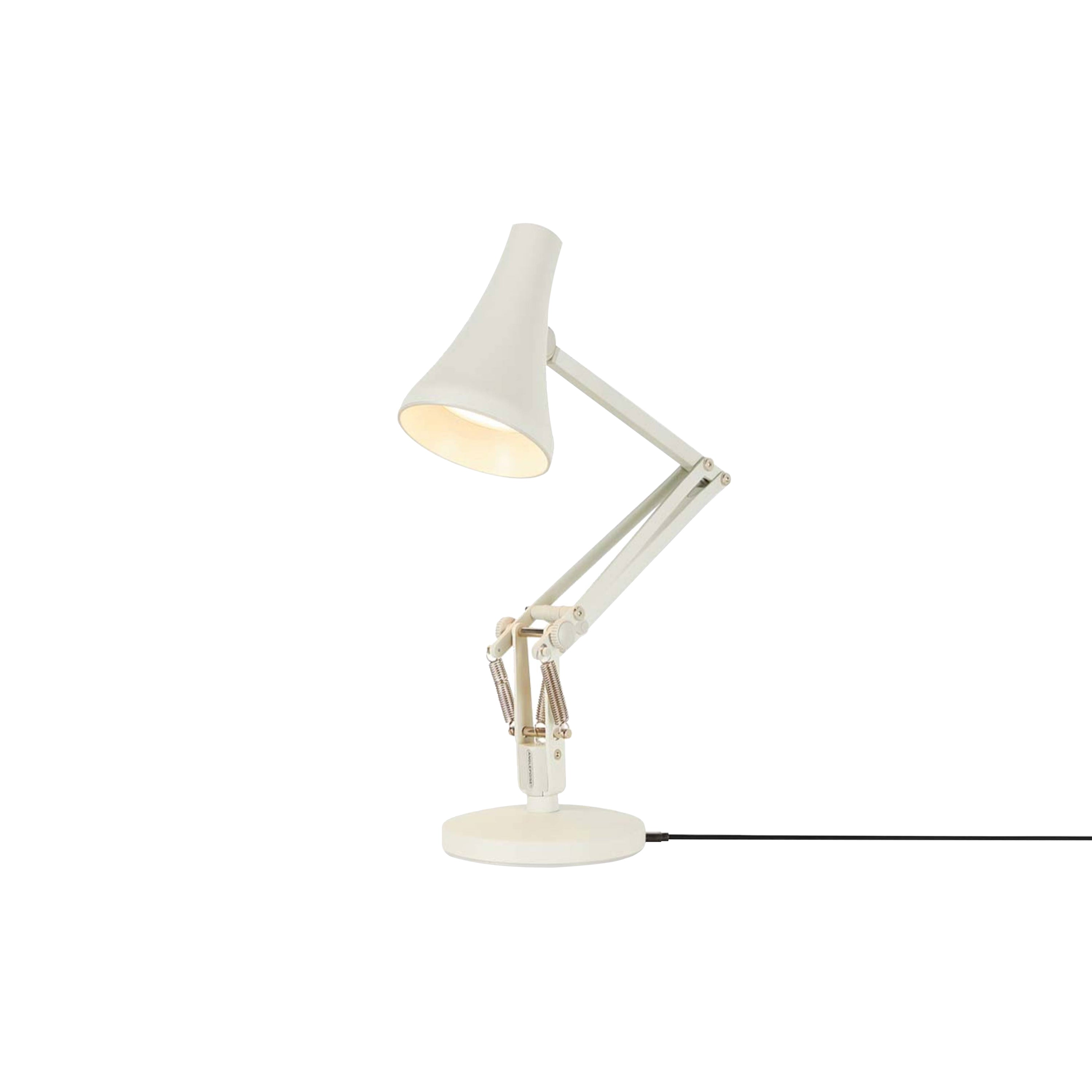 90 Mini Mini Desk Lamp: Jasmine White