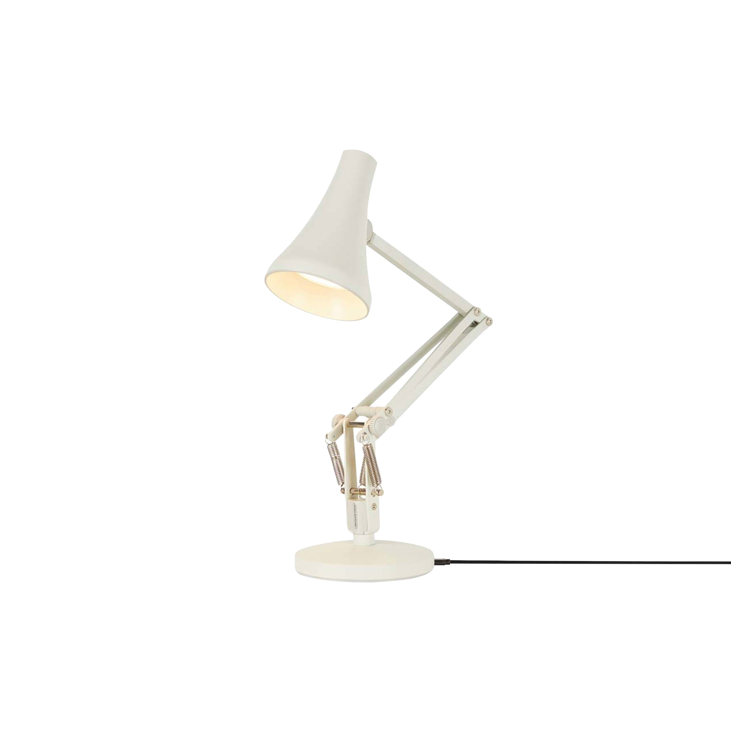 90 Mini Mini Desk Lamp: Jasmine White