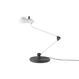 Topo Table Lamp: White + Black