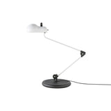 Topo Table Lamp: White + Black