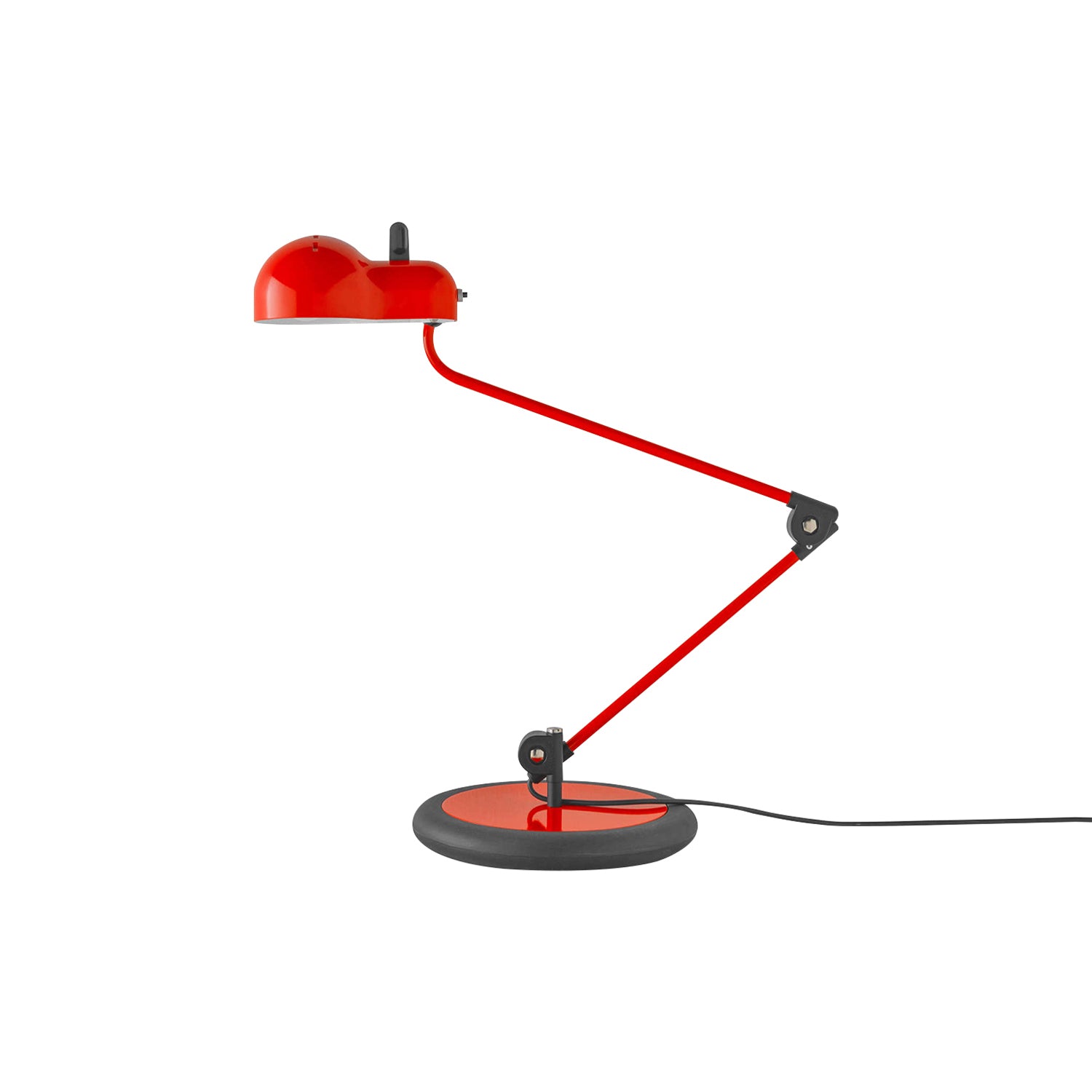 Topo Table Lamp: Red