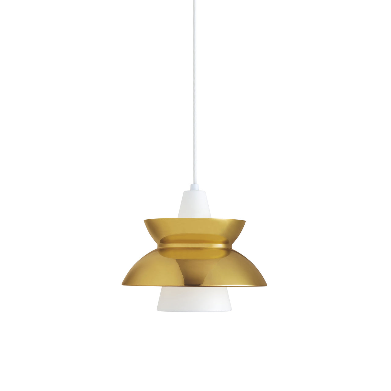 Doo-Wop Pendant: Brass