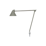 NJP Table Lamp: Dark Aluminum Grey + Pin ø10