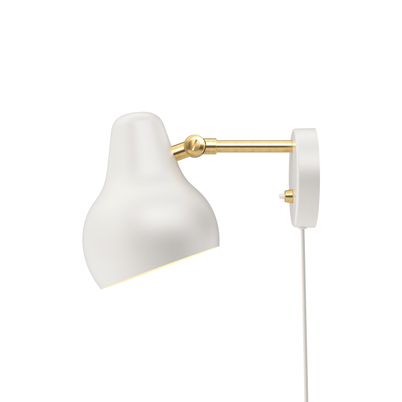 VL38 Wall Lamp: White