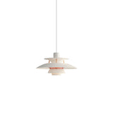 PH 5 Mini Pendant: Modern White + White