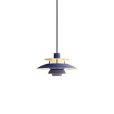 PH 5 Mini Pendant: Monochrome Soft Indigo + Black