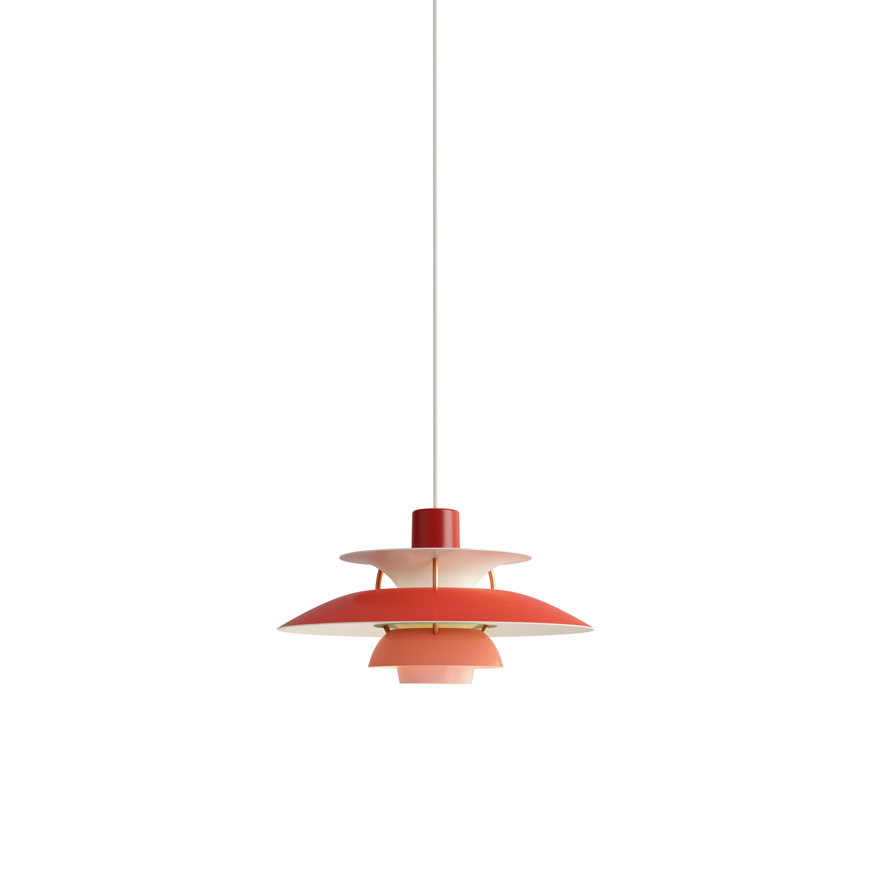 PH 5 Mini Pendant: Hues of Red + White