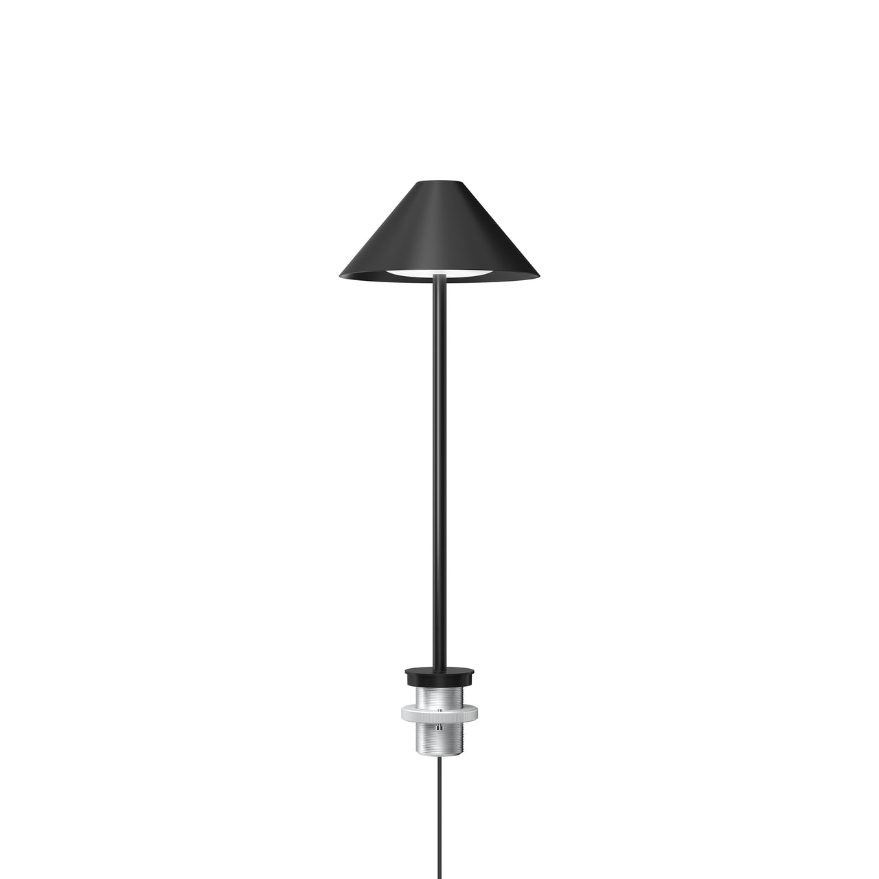 Keglen Table Lamp: Black + Pin