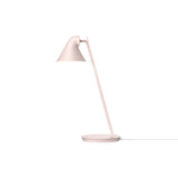 NJP Mini Table Lamp: Soft Pink + White