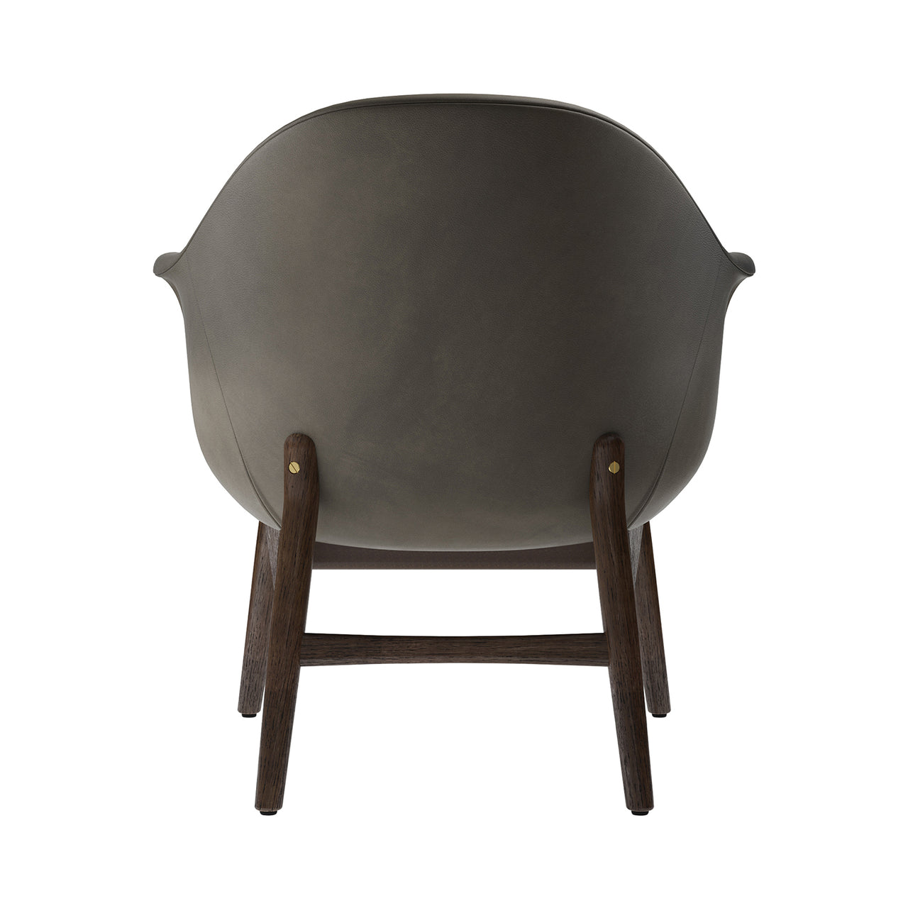 Harbour Lounge Chair: Dark Stained Oak + Dakar 0311
