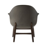 Harbour Lounge Chair: Dark Stained Oak + Dakar 0311