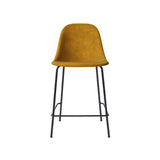 Harbour Bar + Counter Side Chair: Steel Base Upholstered + Counter + Champion 041