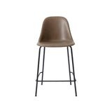 Harbour Bar + Counter Side Chair: Steel Base Upholstered + Counter + Dakar 0311